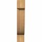 Ekena Millwork Alpine Rough Sawn Corbel, Western Red Cedar, 4"W x 10"D x 22"H COR04X10X22ALP00RWR - alternate 4